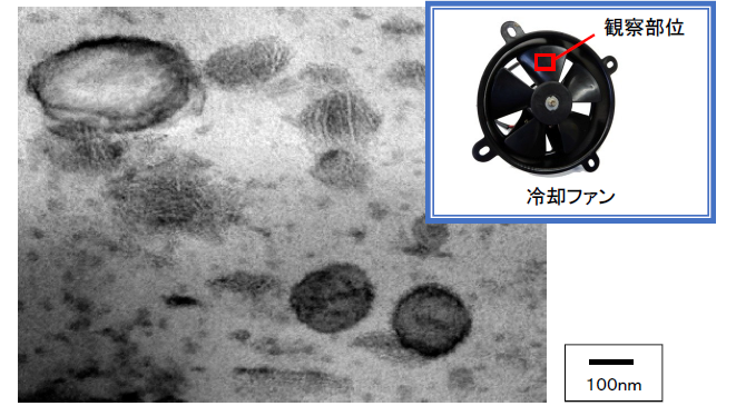 冷却ファン（相分離構造）
